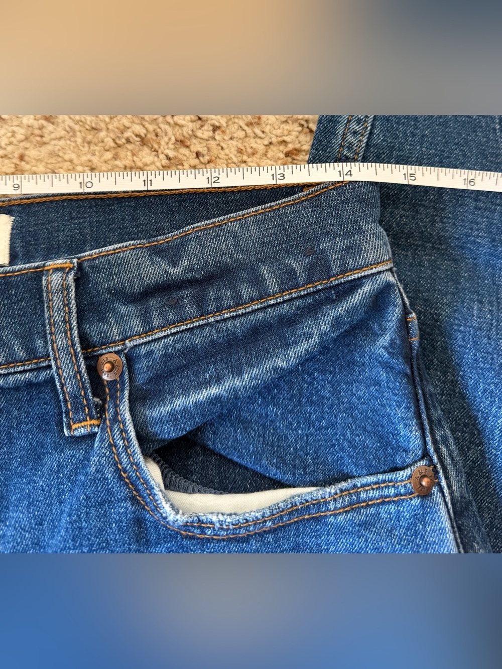 Abercrombie Curve Love Ultra High Rise Slim Straight Jeans, Size 28/6 Long - Picture 9 of 10